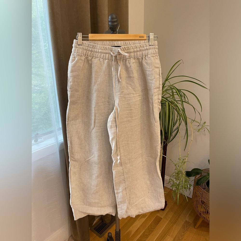 J’Crew 100% linen pants